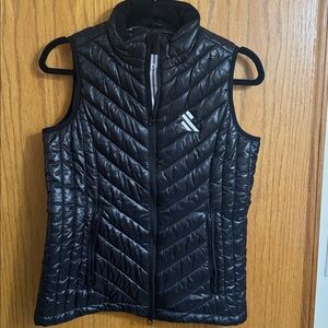 Black Quilted Vest